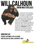 flyer for Master Class in Clinton, NY
