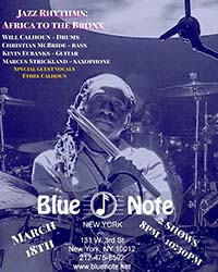 Will Calhoun and Friends at The Blue Note, New York City - March 18, 2019