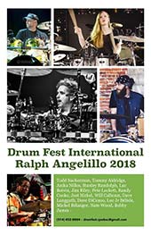 Drum Fest International Ralph Angelillo 2018