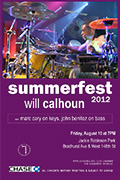 Will Calhoun's Native Lands Trio at Summerfest 2012